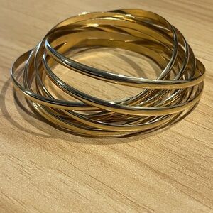 Gold Bangle Bracelets